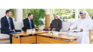 مباحثات أمنية بـالإمارات.. رئيس الدولة يستقبل كبير مستشاري رئيس وزراء المجر